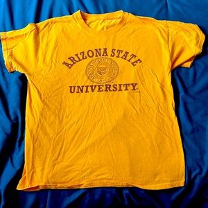 Arizona State yellow t shirt